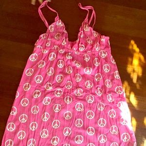 Victoria’s Secret pink sleep gown